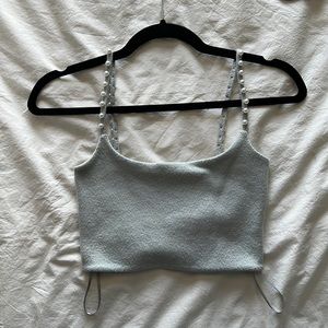 Zara Pearl sweater tank